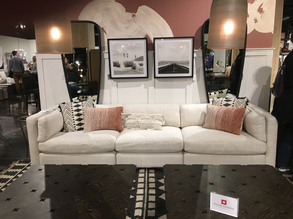 Velvet upholstery is a strong design trend for 2019